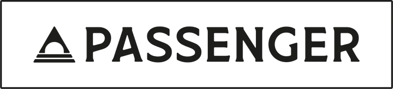 11 Passenger Logo Rectangle Outline Box V2 Black