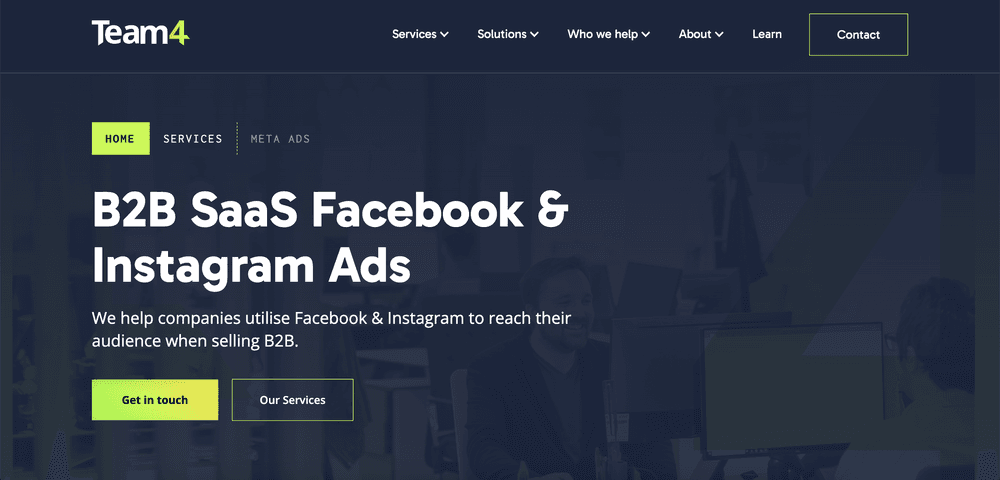 Team 4 Top Paid Social Agencies for SaaS & Technology Brands