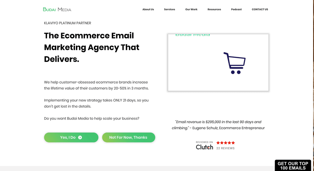 Budai Media Top eCommerce Email Marketing Agencies