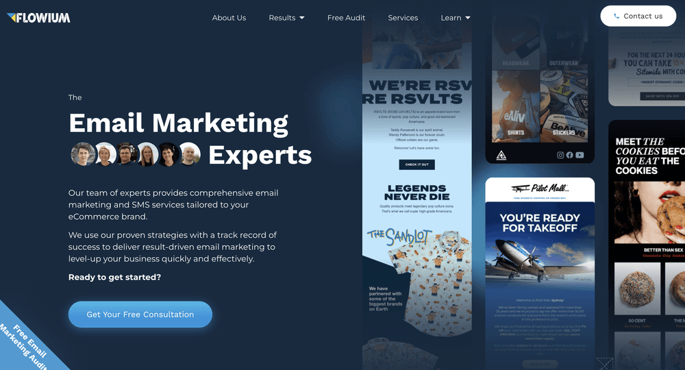 Flowium Top eCommerce Email Marketing Agencies