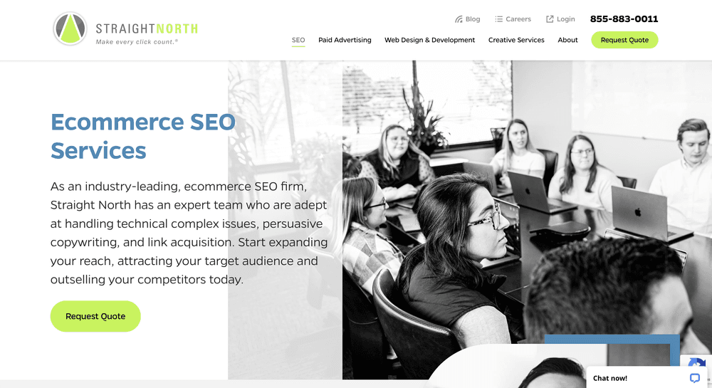 Straight North Top eCommerce SEO Agencies