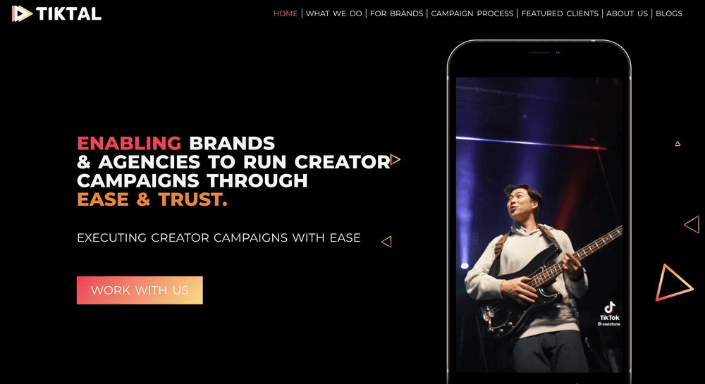 Tiktal ​​Top TikTok Influencer Agencies